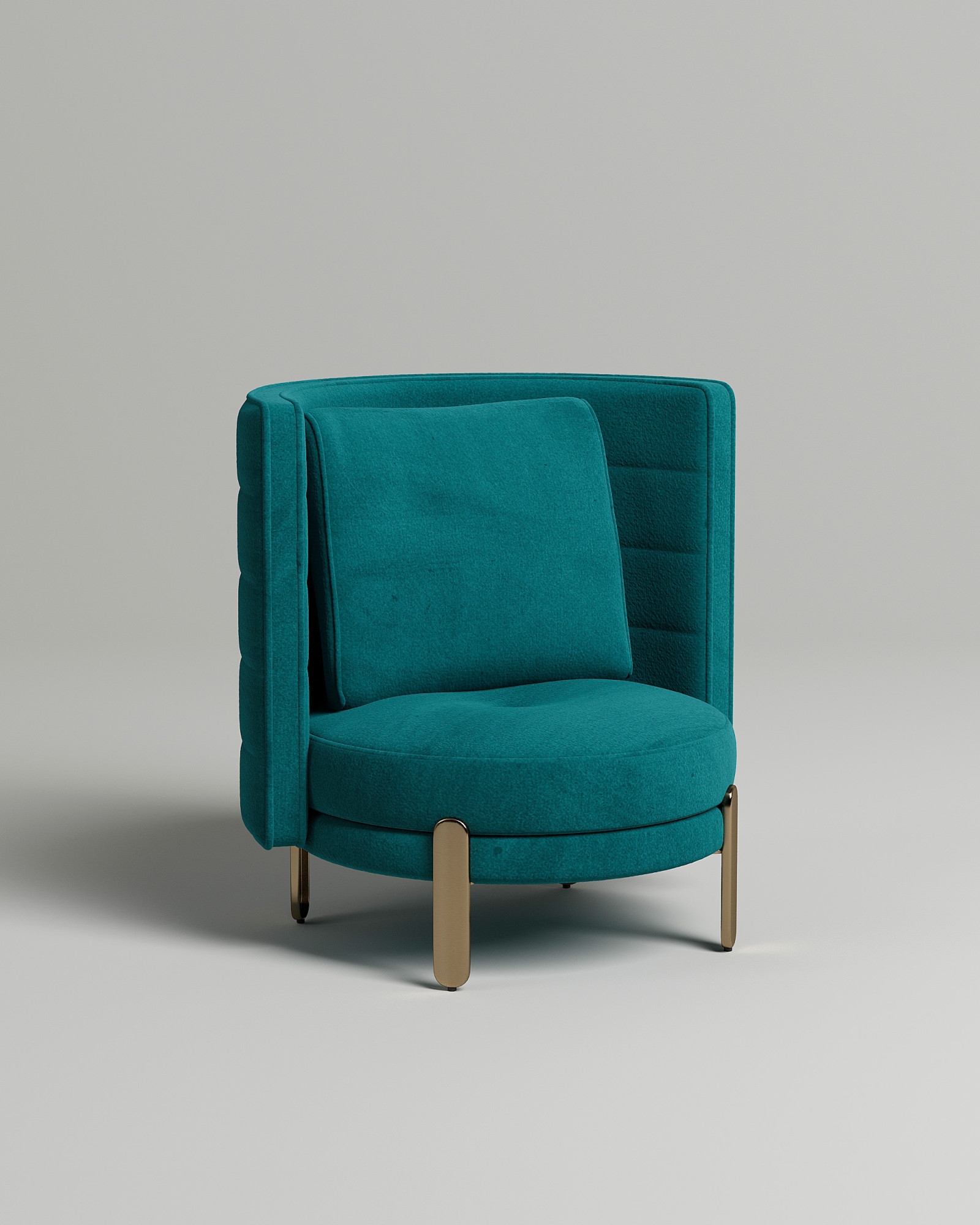 Кресло Toke (изумрудный велюр - Velutto 20) от Kalibroom