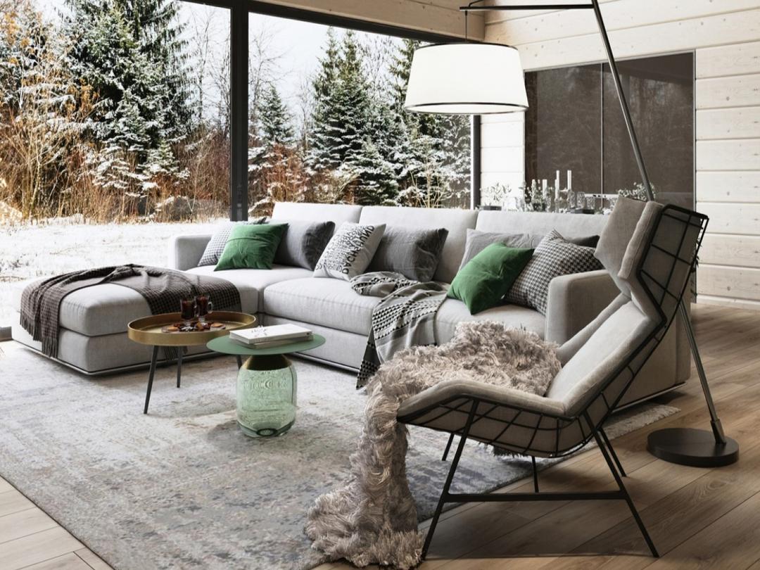 Угловой диван в интерьере: какой выбрать, куда поставить и как сочетать с другими предметами интерьера