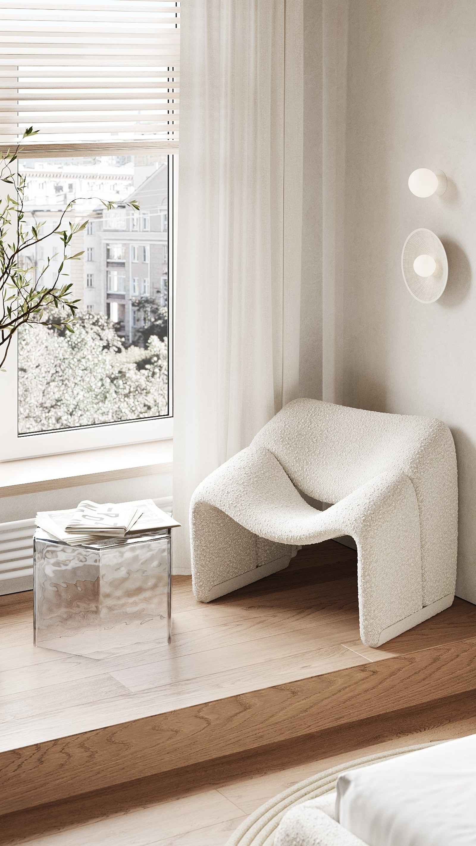 Акцентное кресло как элемент декора