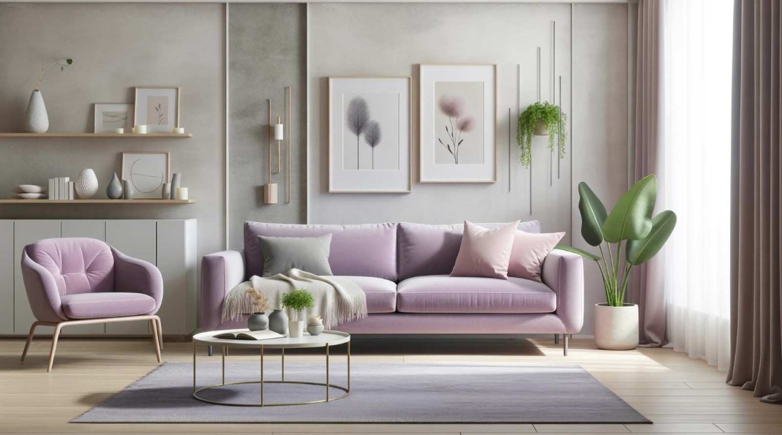 Тренды по цветовой гамме в мягкой мебели в 2024 году