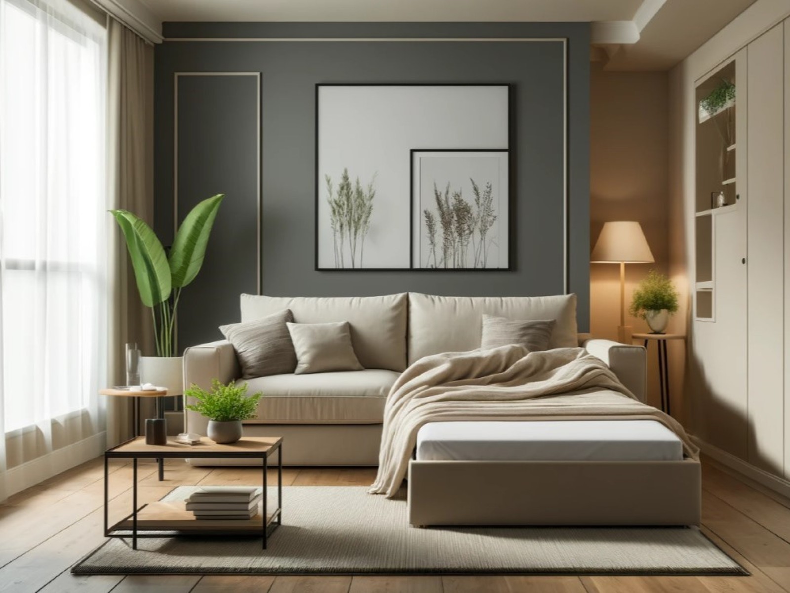 Диваны-кровати: удобство и функциональность