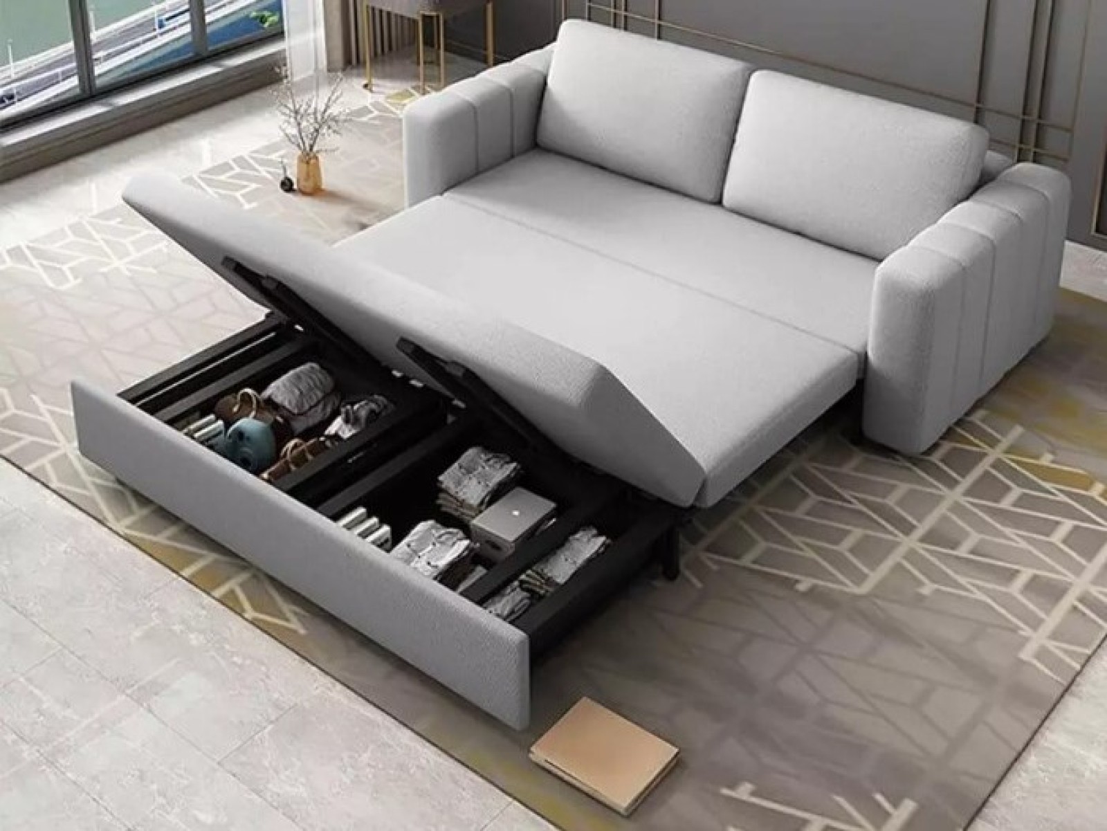 Диваны-кровати: удобство и функциональность