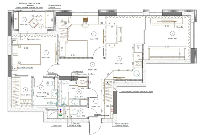 Румтур: минимализм с элементами классики в светлых тонах для семьи с ребенком