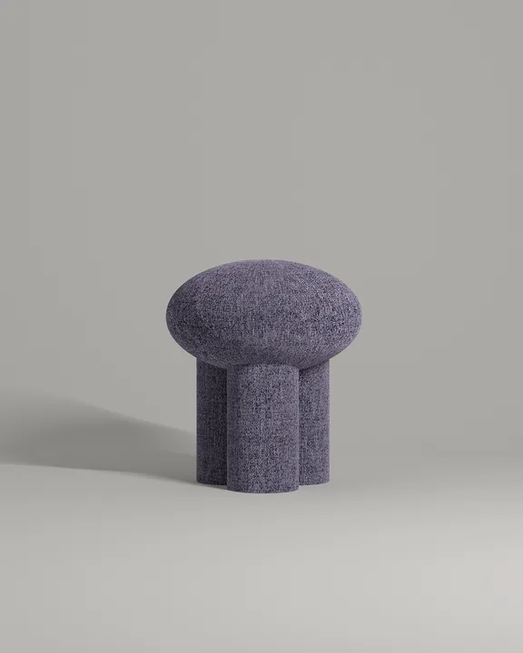 Пуф Вита без ножек (фиолетовая рогожка - Mys 886) Мягкий пуф Вита. Материал: рогожка. Цвет: фиолетовый