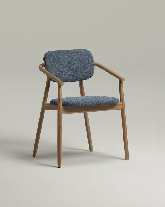 Удобный стул Индейл. Материал: рогожка. Цвет: синий (Mys 788)