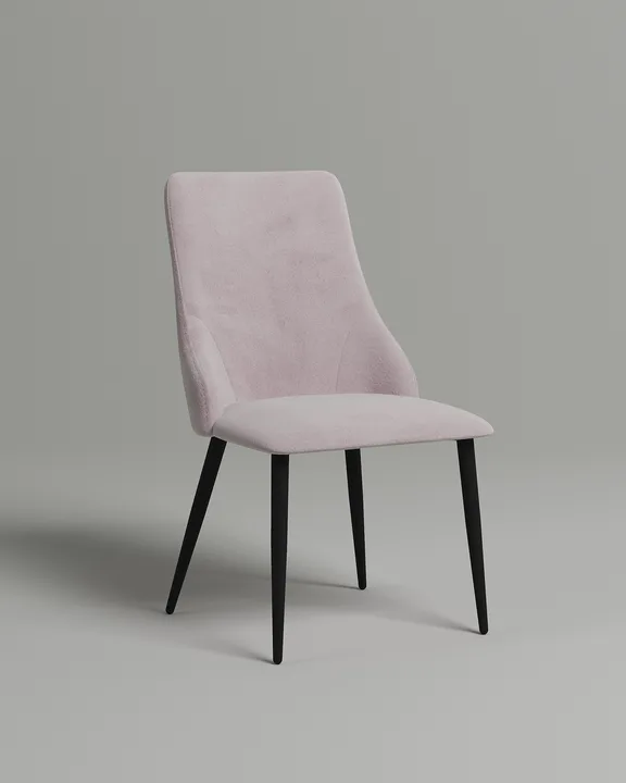 Стул Ловат (розовый велюр - Velutto 37) Удобный стул Ловат. Материал: велюр. Цвет: розовый (Velutto 37)