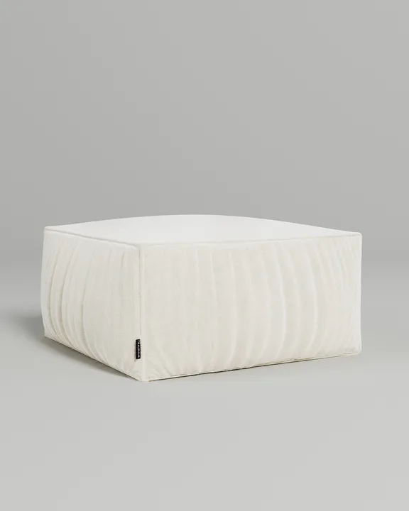 Пуф Борген без ножек (белый велюр - Velutto 01) Мягкий пуф Борген. Материал: велюр. Цвет: белый