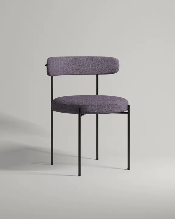 Стул Рэмонс (фиолетовая рогожка - Mys 886) Удобный стул Рэмонс. Материал: рогожка. Цвет: фиолетовый (Mys 886)