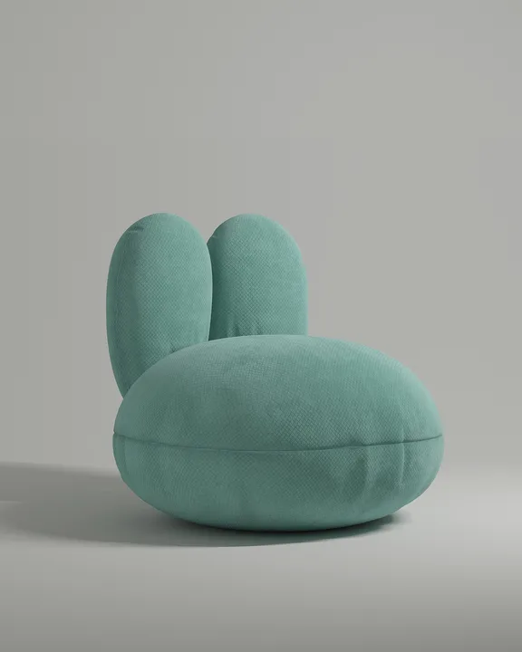 Кресло Арэд без ножек и подлокотников (зеленый велюр) Кресло Арэд без ножек и подлокотников (зеленый велюр - Avatar 670) от Kalibroom