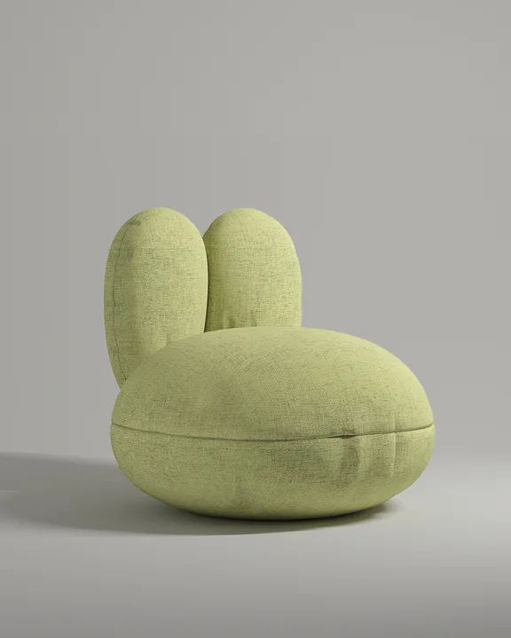 Кресло Арэд без ножек и подлокотников (зеленая рогожка) Кресло Арэд без ножек и подлокотников (зеленая рогожка - Romeo 07) от Kalibroom