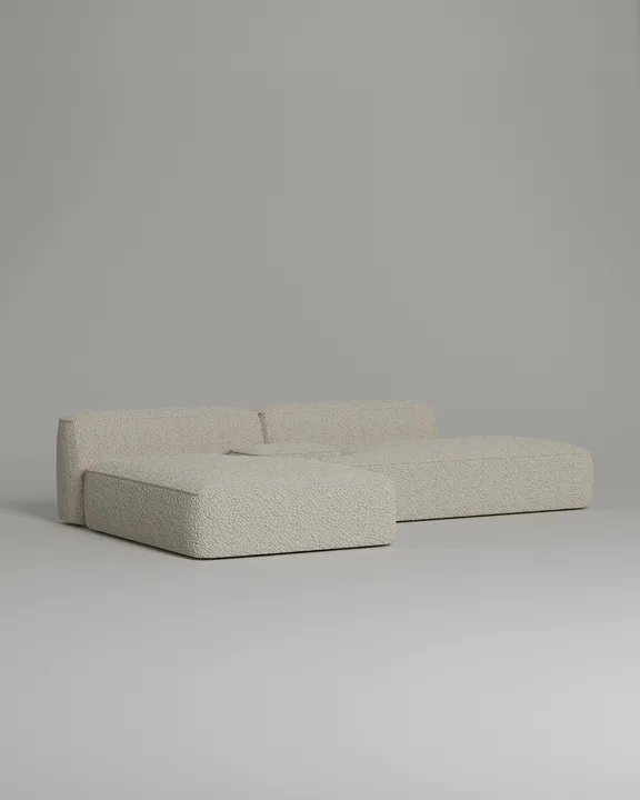 Стильный модульный диван Капри модульный. Материал: Искусственный мех. Цвет: Бежевый Стильный модульный диван Капри модульный. Материал: Искусственный мех. Цвет: Бежевый