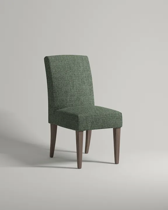 Удобный стул Борген. Материал: рогожка. Цвет: зеленый (Mys 695)