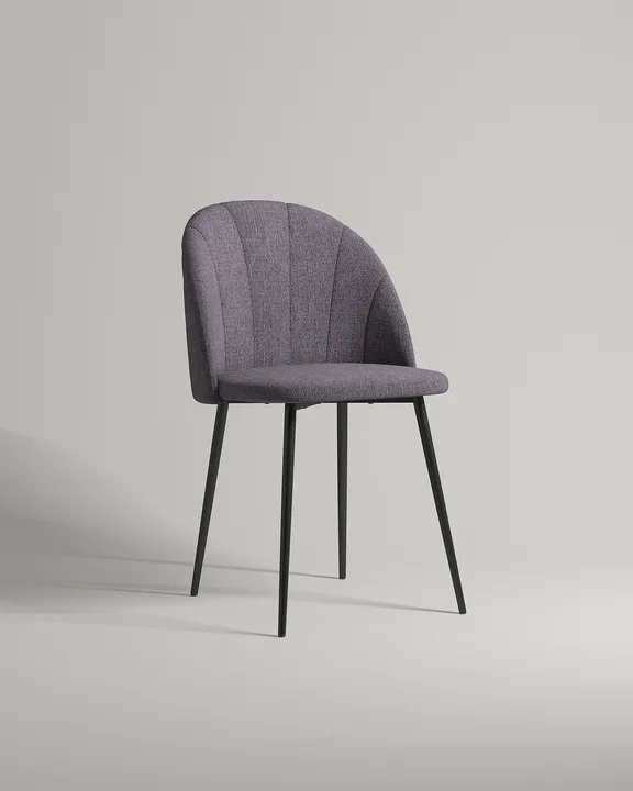 Удобный стул Okvil. Материал: рогожка. Цвет: фиолетовый (Mys 886)