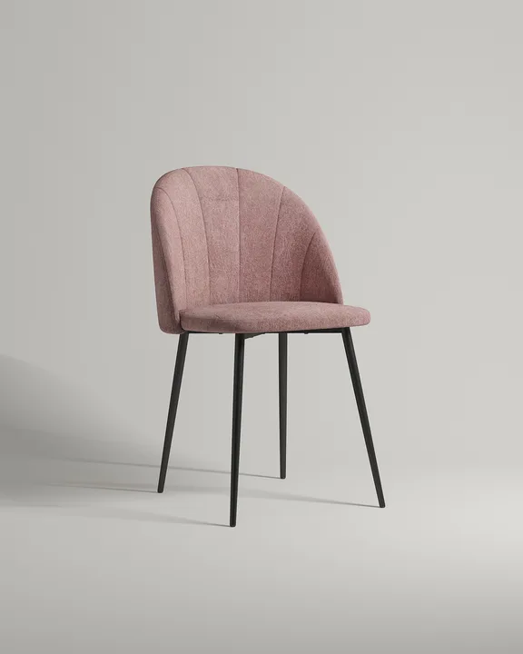 Стул Okvil (розовый флок - Dania lilac A) Удобный стул Okvil. Материал: флок. Цвет: розовый (Dania lilac A)