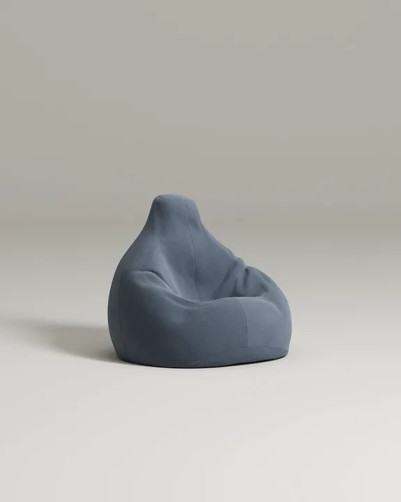 Кресло Каспер без ножек и подлокотников (синий велюр) Кресло Каспер без ножек и подлокотников (синий велюр - Avatar 780) от Kalibroom