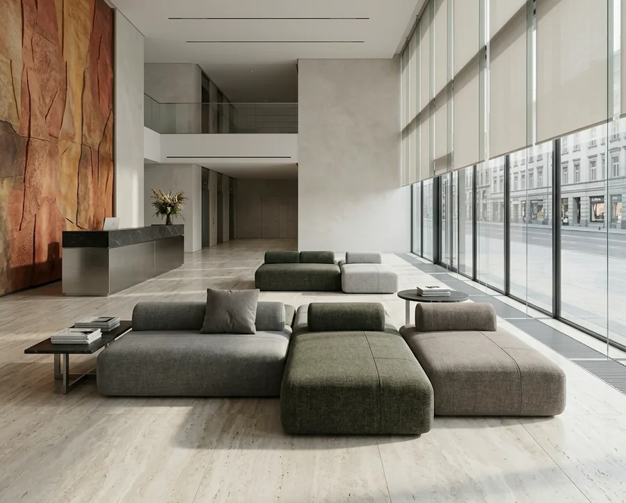 Lounge-зона для отелей, офисов и общественных пространств