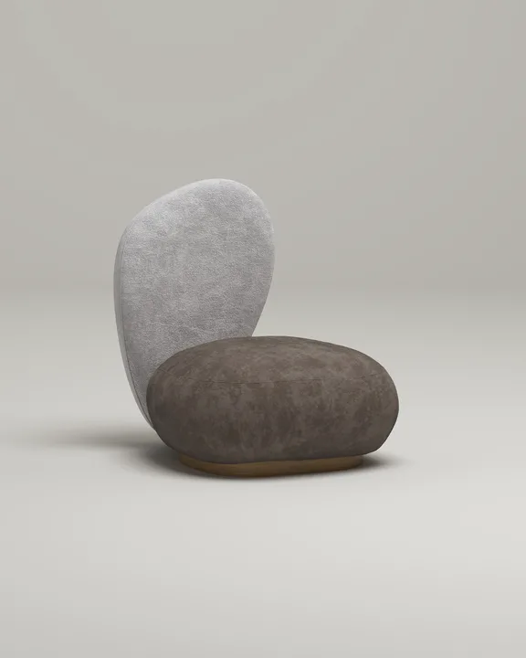 Кресло Промто (коричневый велюр - Nebby 221) от Kalibroom